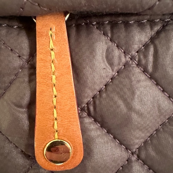 MZ Wallace Gray Quilted Women's Bag - Picture 9 of 11